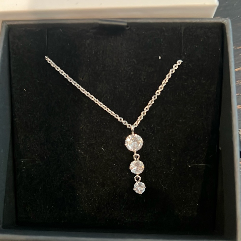 3 CZ necklace